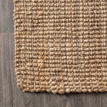 Pata Hand Woven Chunky Jute Area Rug